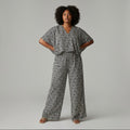 Broek wijde pijpen One size past oor maat 48-50-52