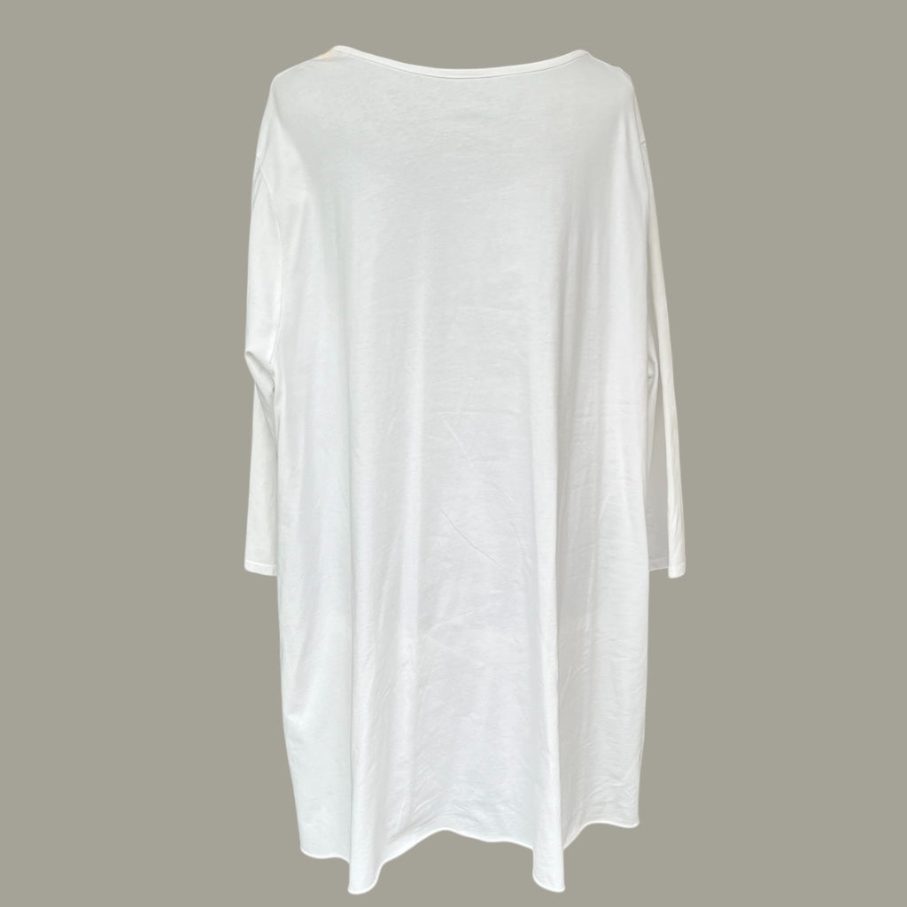 Moonshine Iets Alijn tuniek met roezelrand past voor maat 52-54 en 56