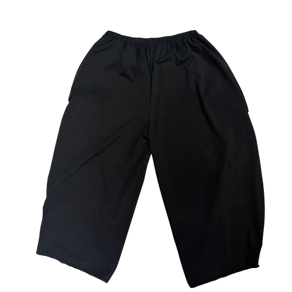 Moonshine wijde broek zwart met wit mt 4-en 5