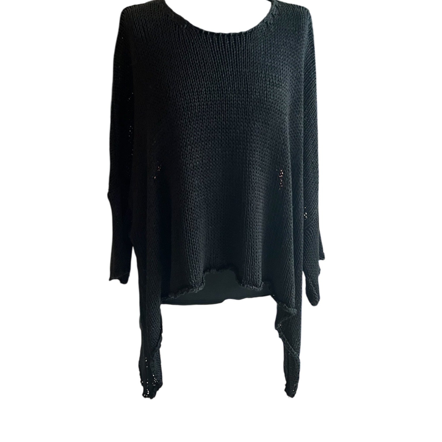 Korte trui met punten Moonshine One Size past tot maat 58