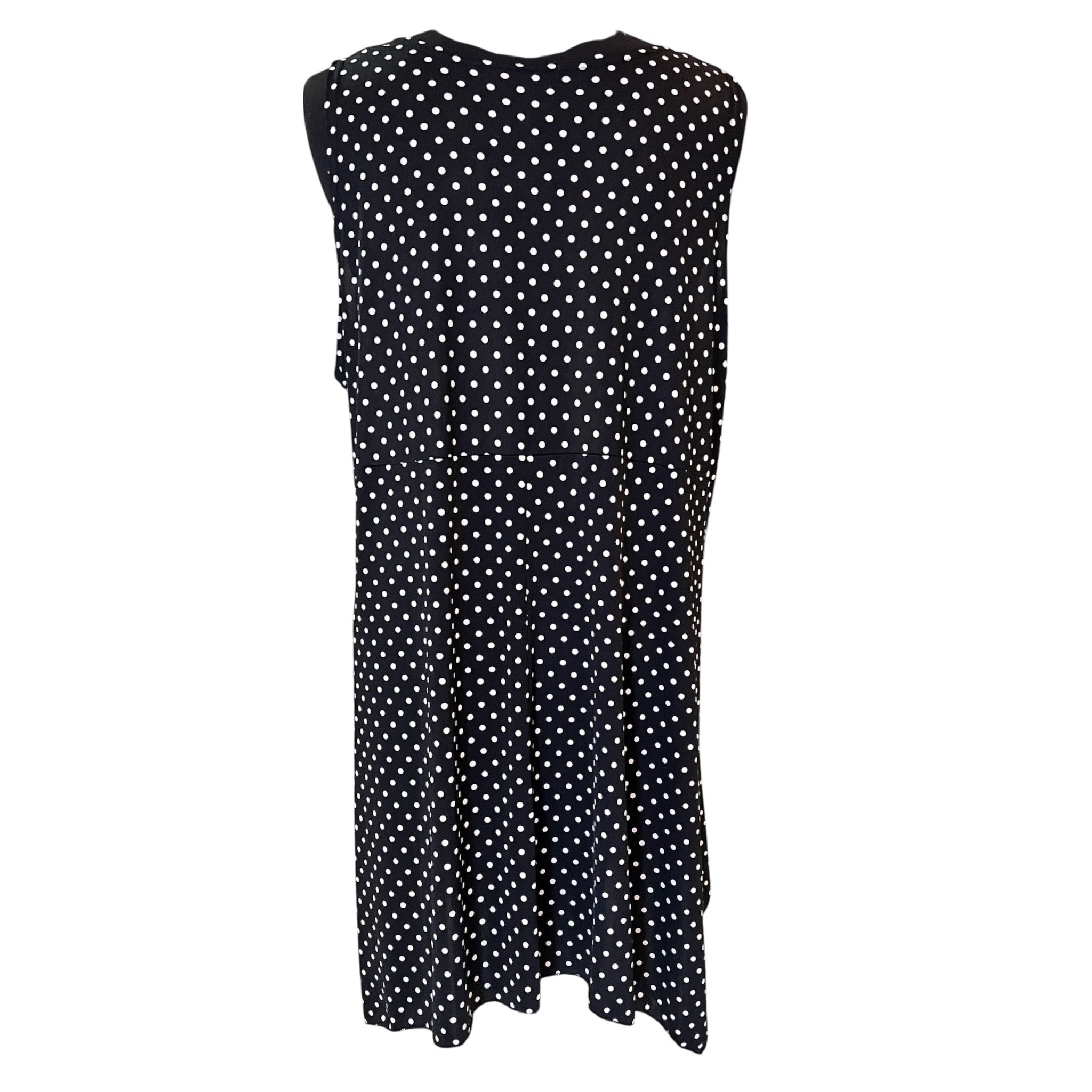 Magna top zwart wit polkadot mt 48-50-52