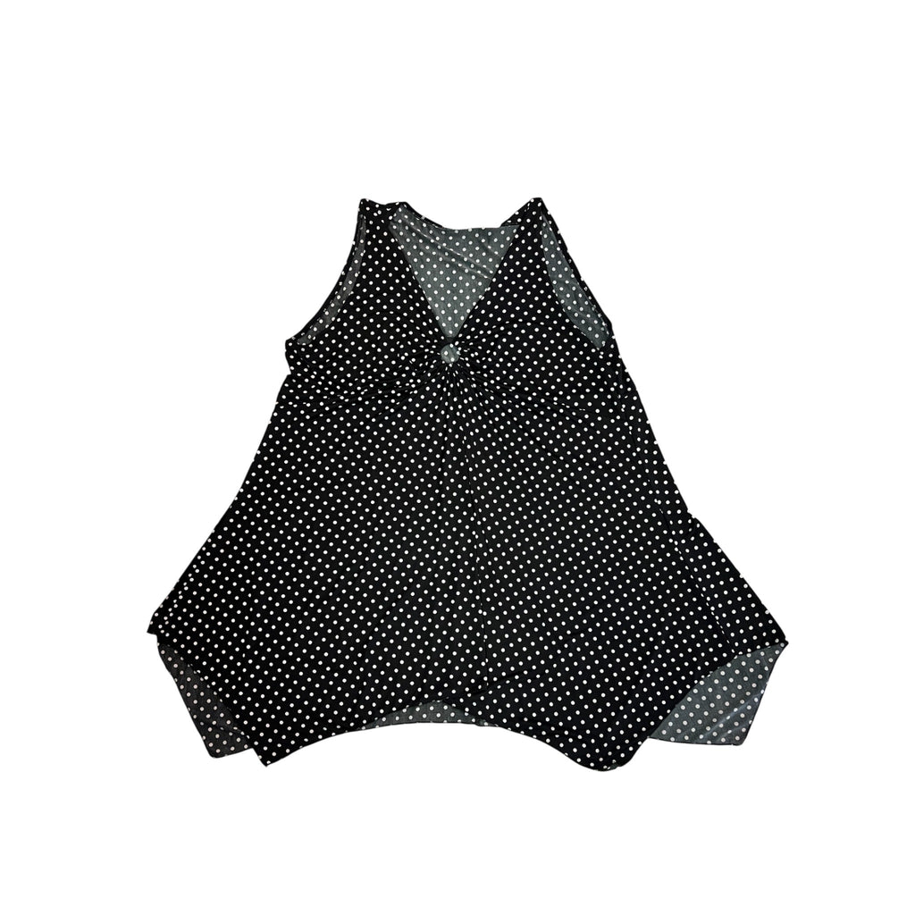 Magna top zwart wit polkadot mt 48-50-52