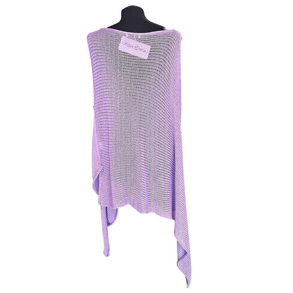Moonshine gebreid A-symetrisch hes One size Lila