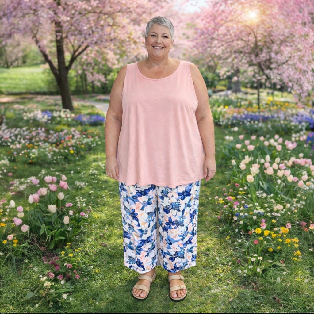 Top zalm kleur Moonshine mt 4