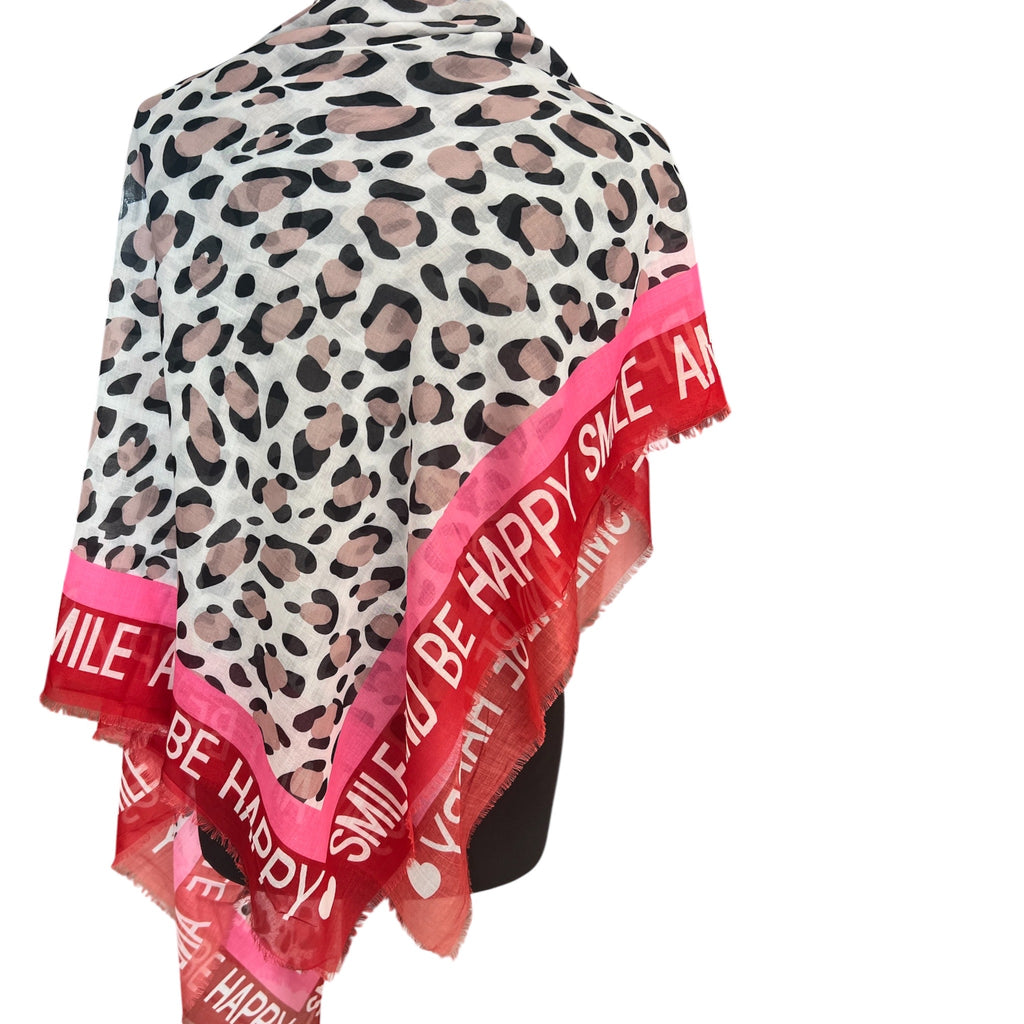 Dunne viscose sjaal groot