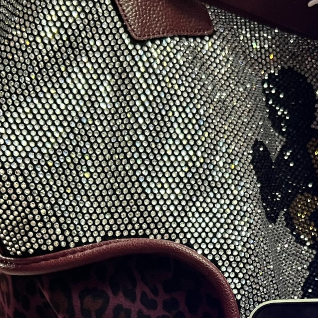 Grote Mickey Mouse tas met glitter