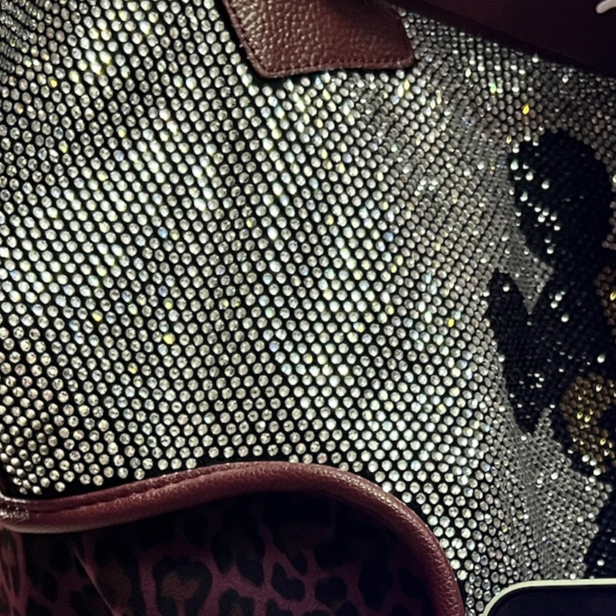 Grote Mickey Mouse tas met glitter