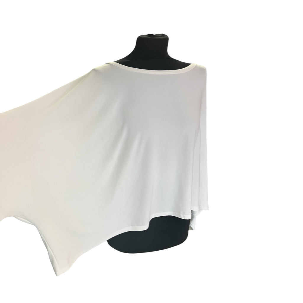 Korte top Magna ei wit past tot maat 54/56