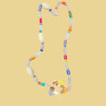 Ketting met gehaakte bloem