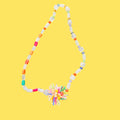 Ketting met kraaltjes bloem