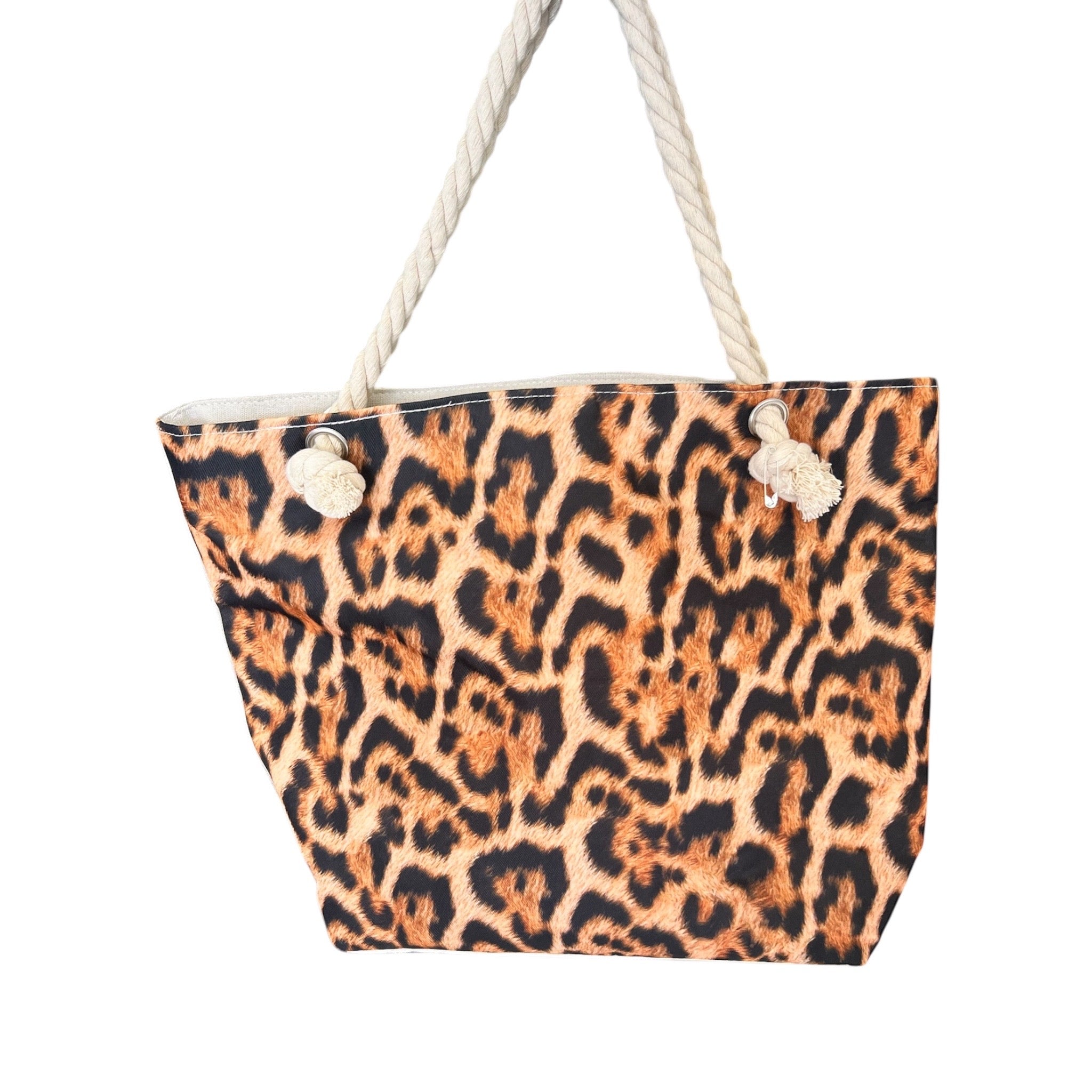 Grote canvas tas  animal print