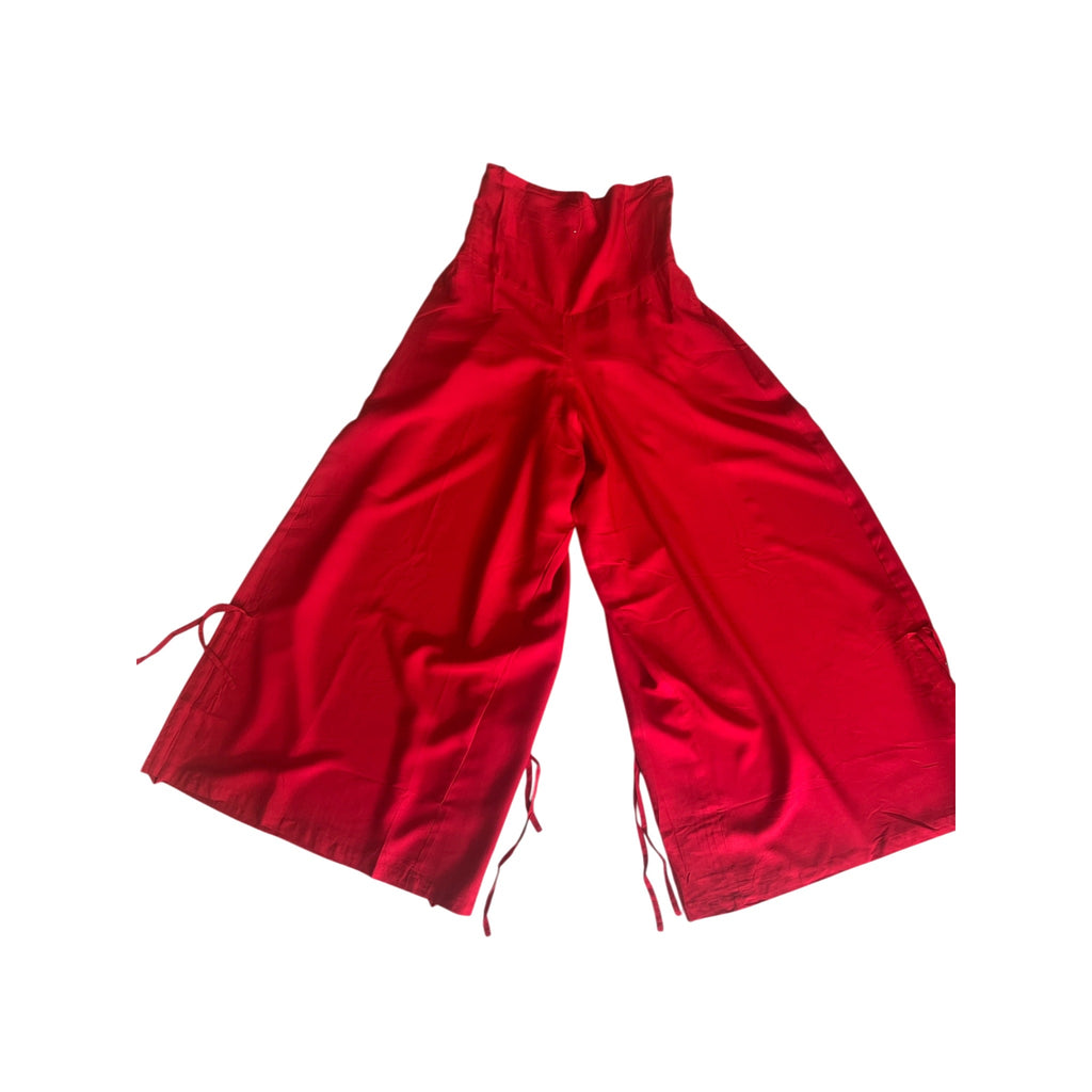 Luna Serena wijdere broek rood past voor maat 48 tot 52