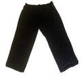 Ulla Popken zomerse  broek rechte pijpen zwart mt 56/58