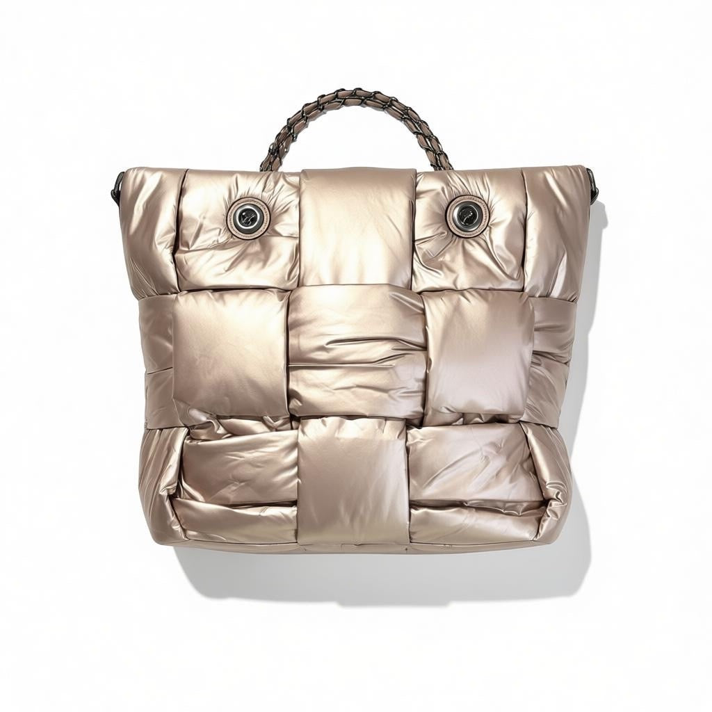 Tas goudkleurig gewatteerd