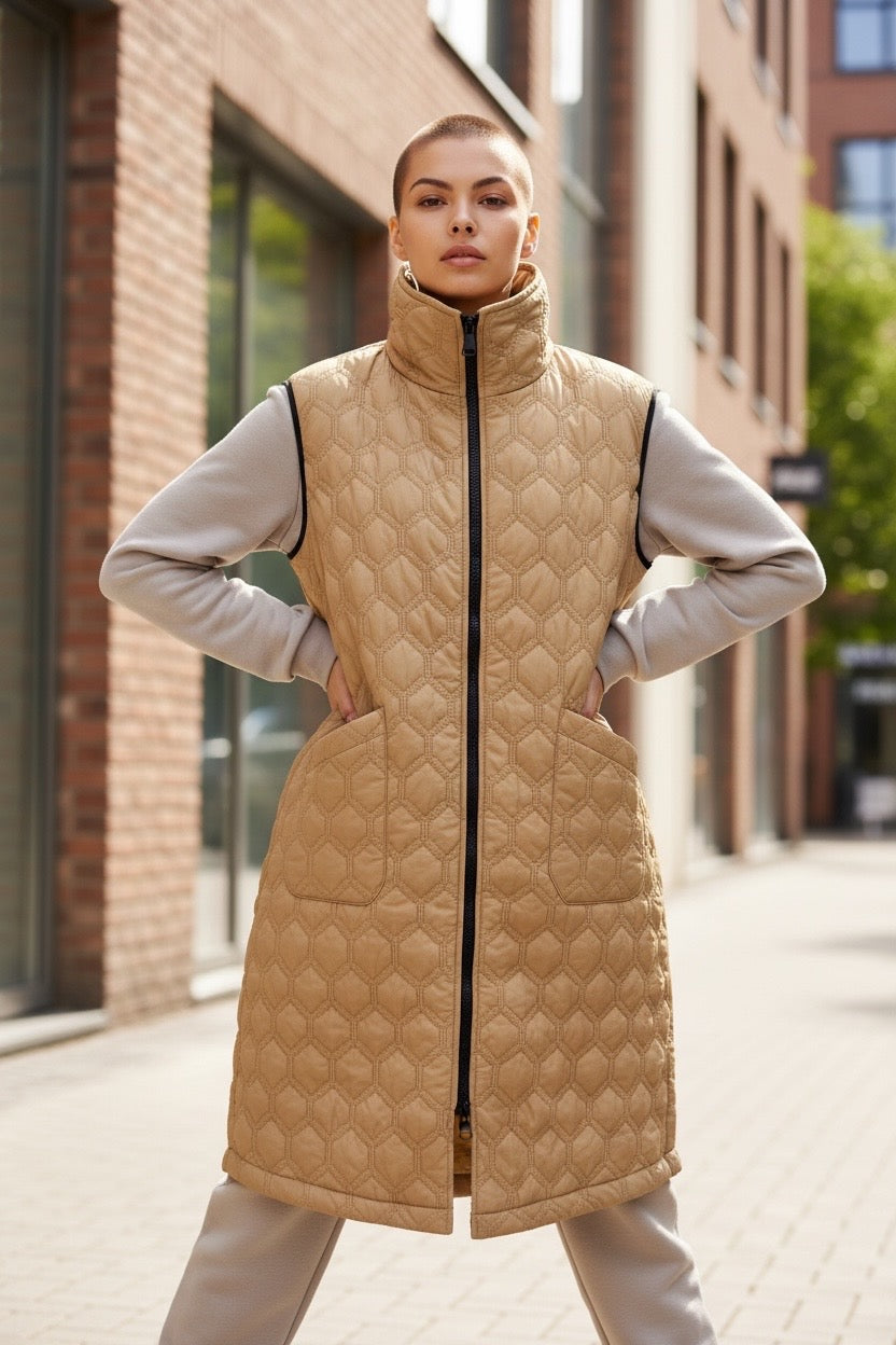 Magna Long Bodywarmer Einheitsgröße