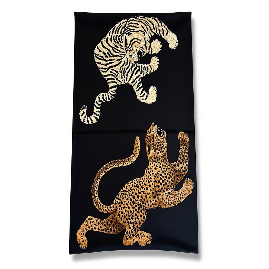 Shawl  met animal print