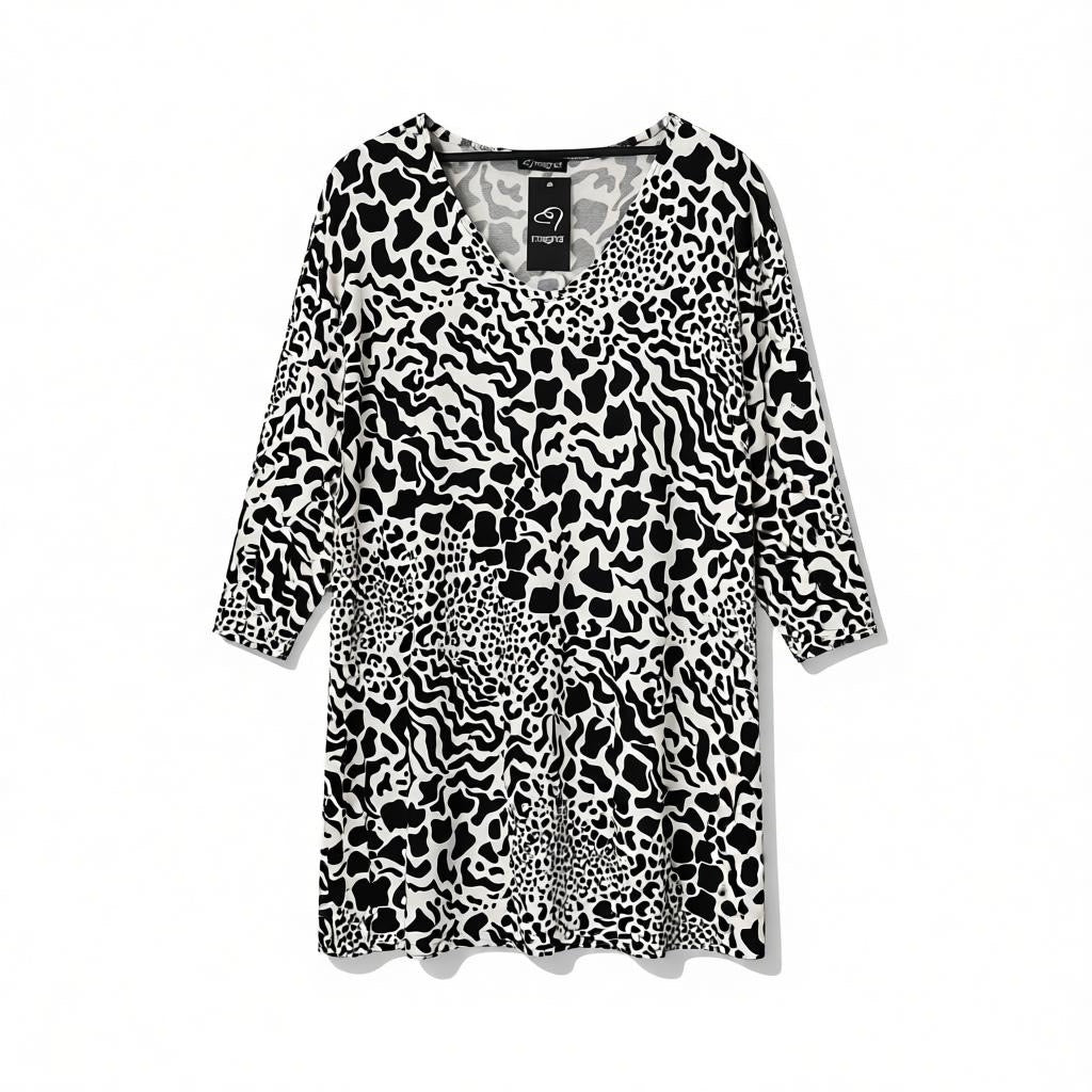 Magna tuniek zwart/wit iets Alijn mt 56/58