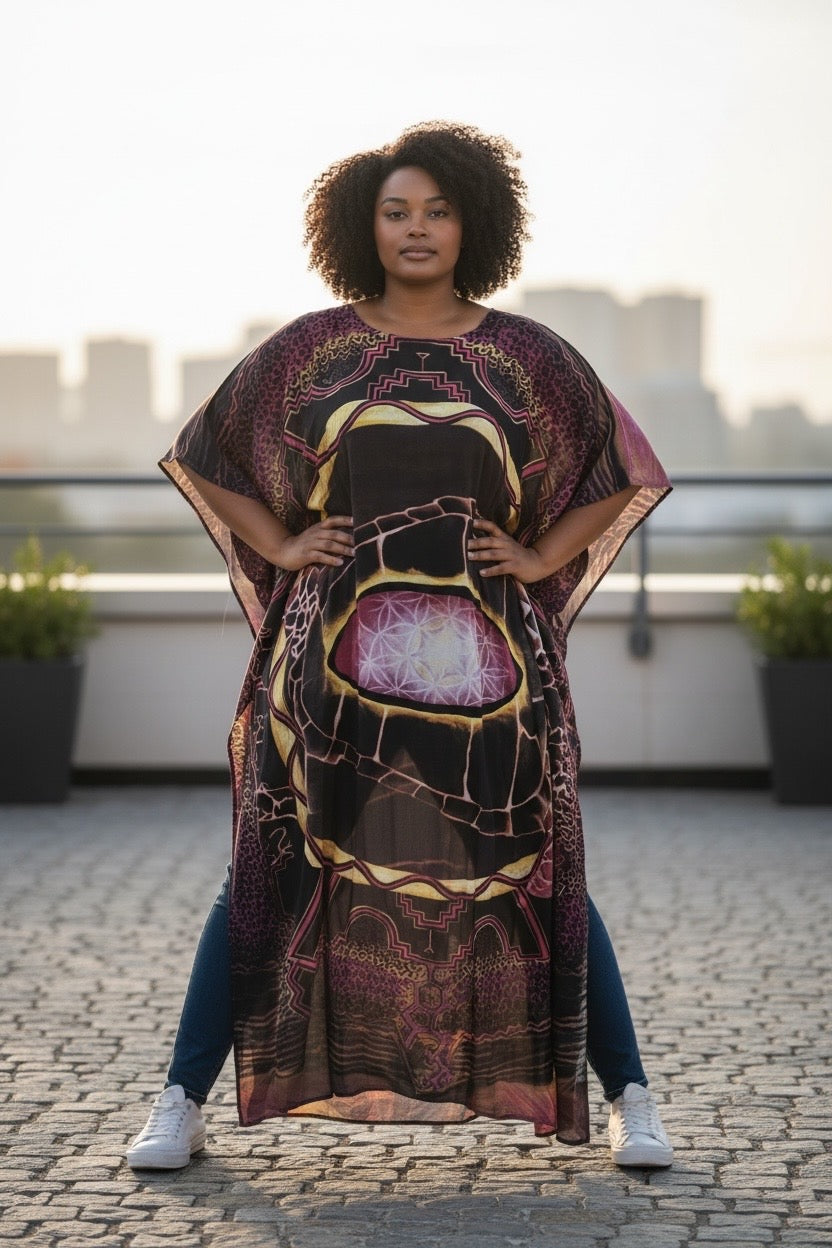 Luna Serena jurk/kaftan een maat