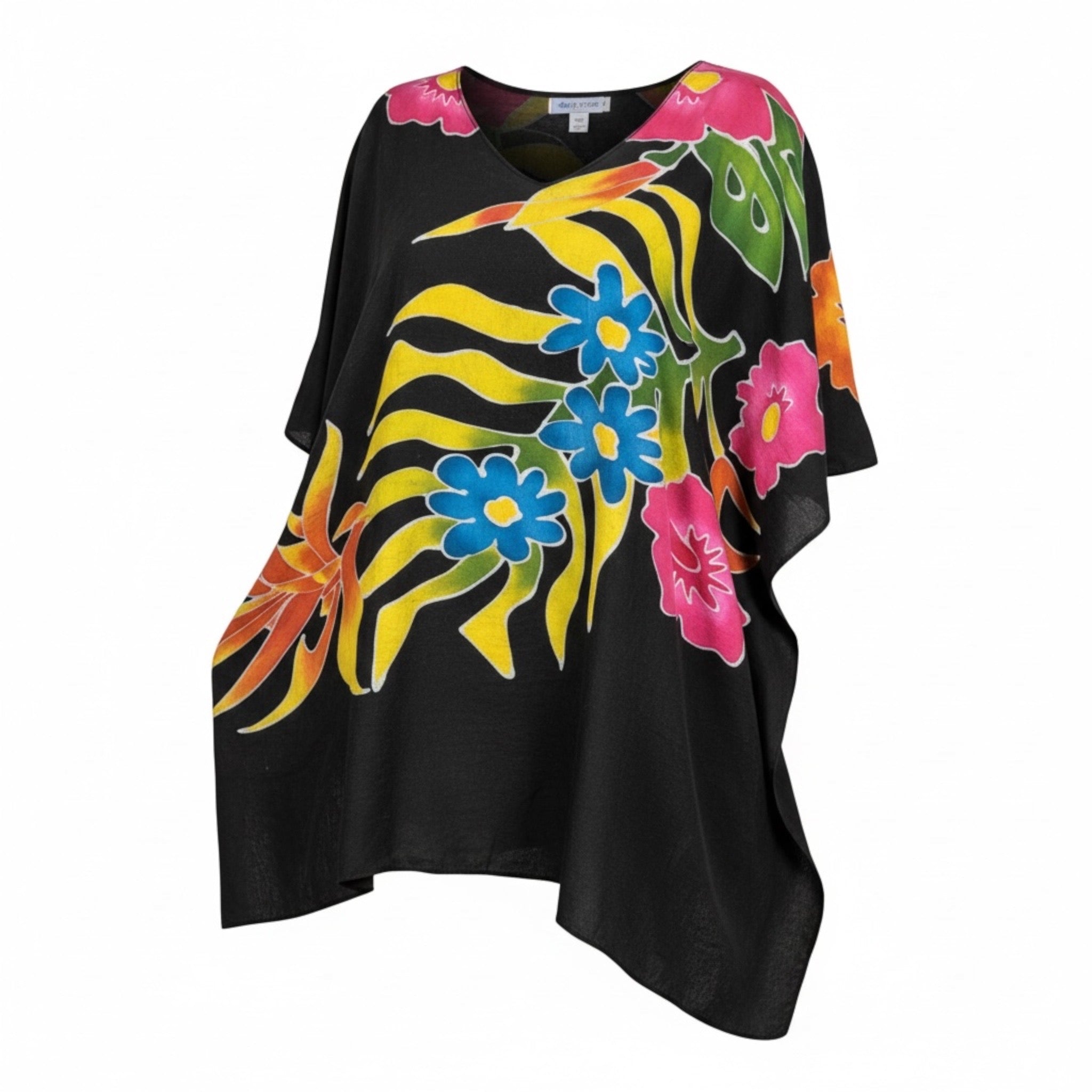 Hand beschilderde tuniek Luna Serena past  van maat 50 tot  60