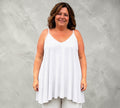 Alijn top Voor meerdere plussize maten  wit