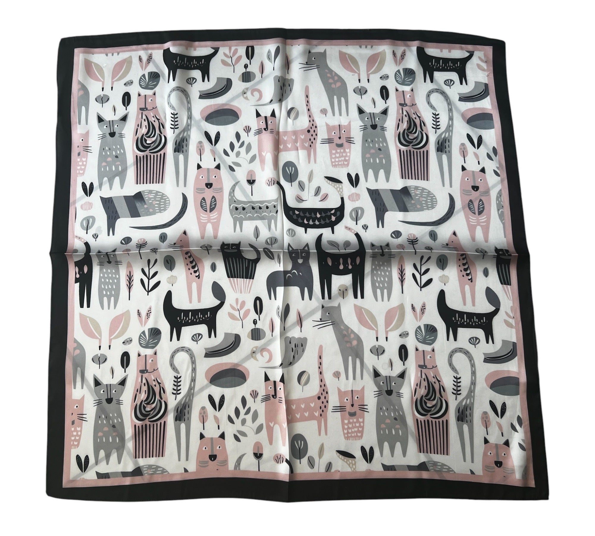 Sjaal met dieren print
