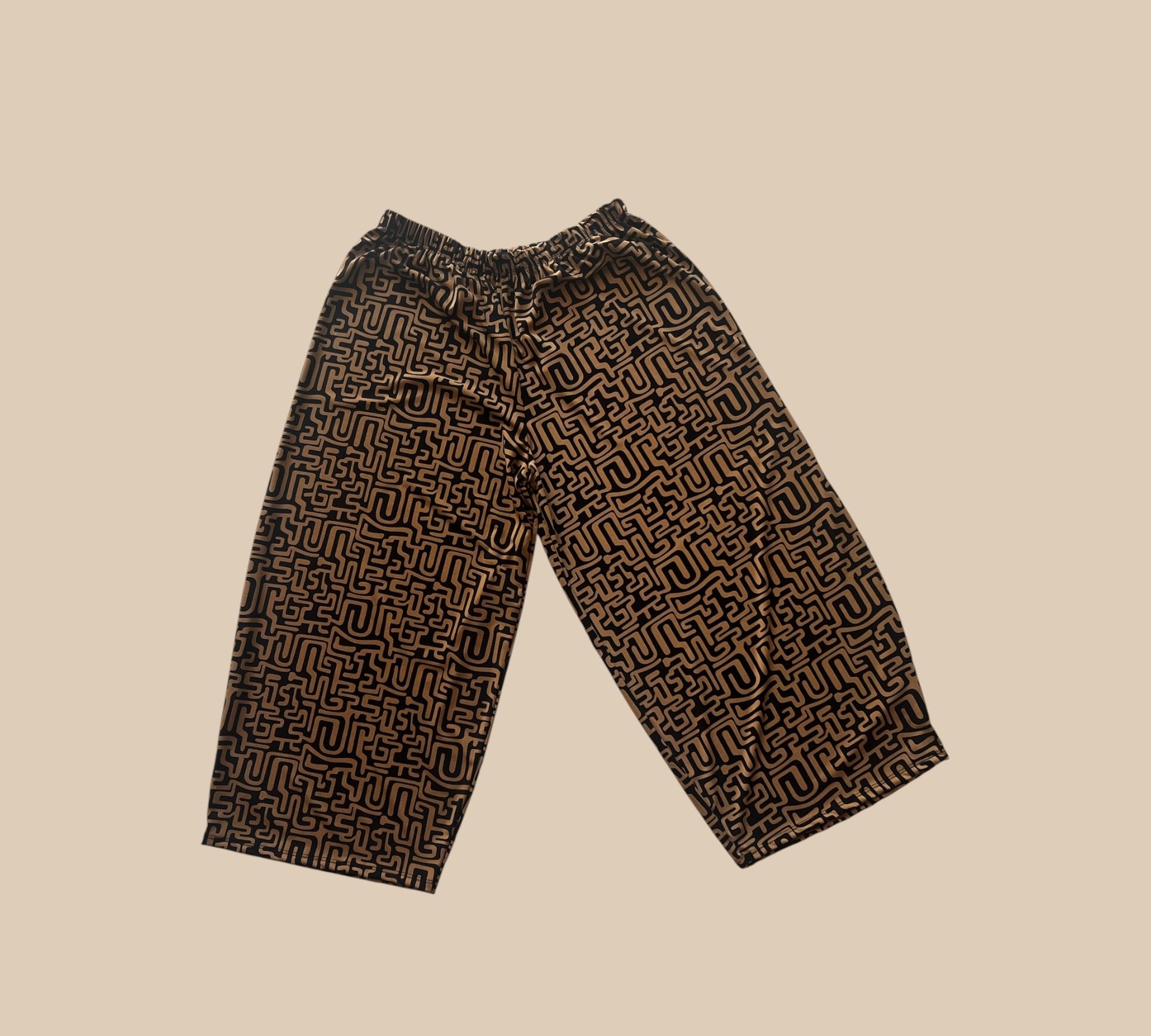 Naveed stretch wijdere broek enkel hoogte One size past voor maat 48-50- 52
