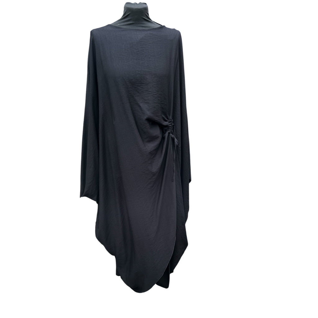 Hele ruime jurk met ophaalkoord voorkant plus size